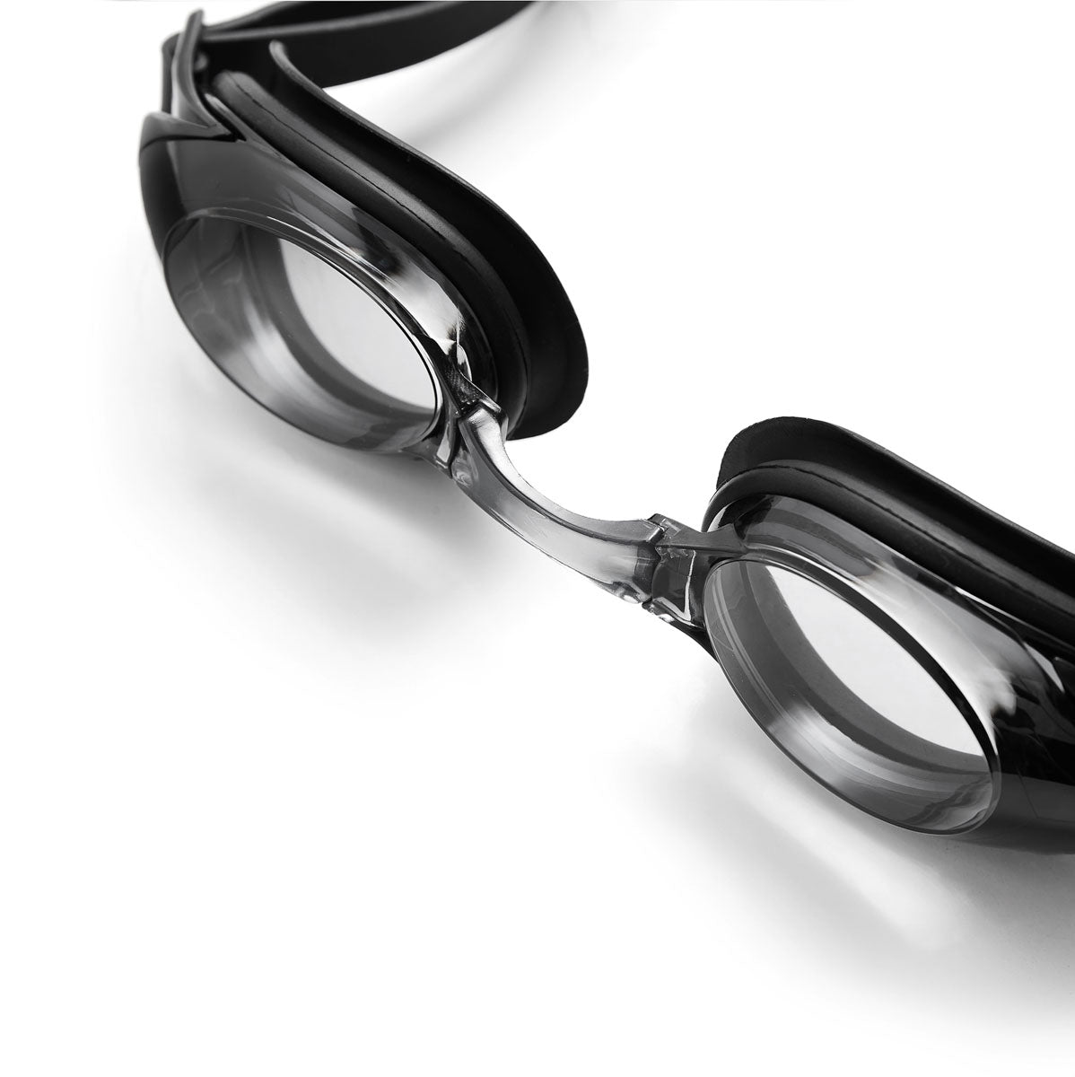 Black Swimming Goggles, Anti-Fog, UV Protection