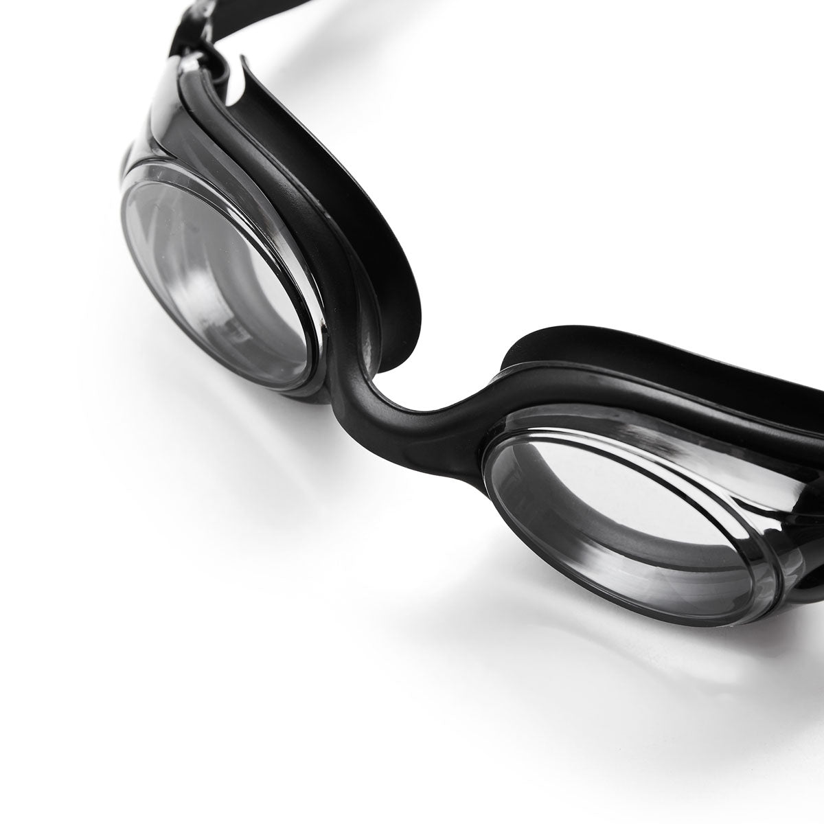 Black Swimming Goggles, Anti-Fog, UV Protection