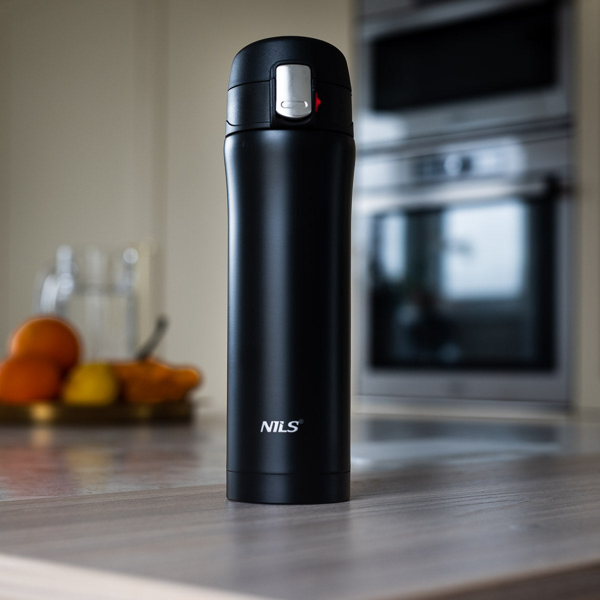 Black Thermal Cup, 10 oz, Insulated