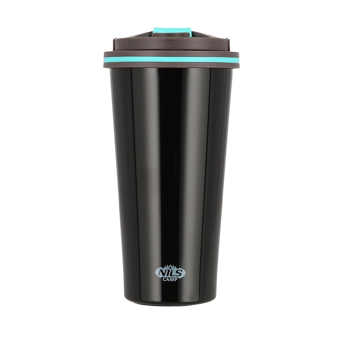 Black Thermal Cup, 18 oz, Insulated Stainless Steel