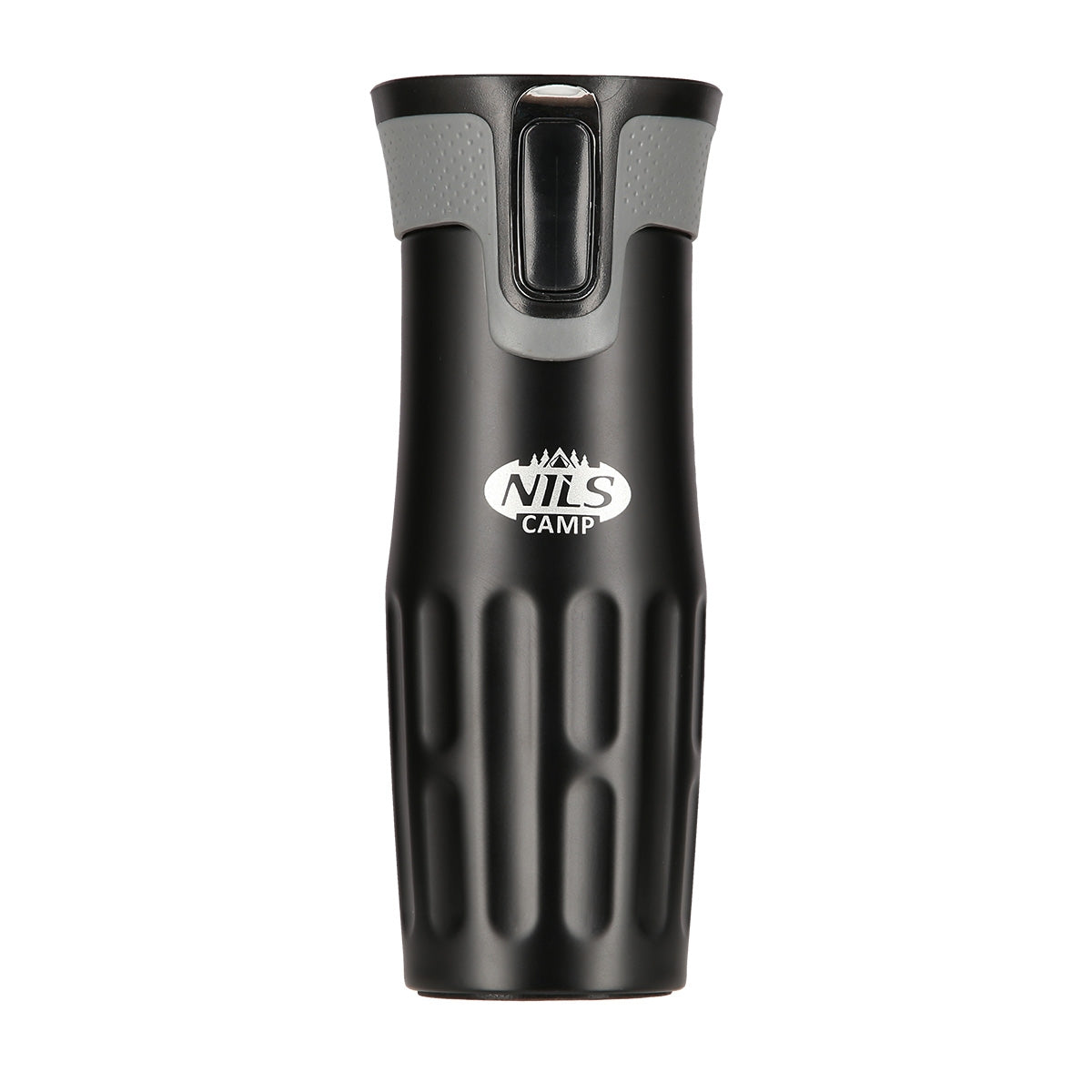Black Thermal Cup, 500ml, Insulated Stainless Steel