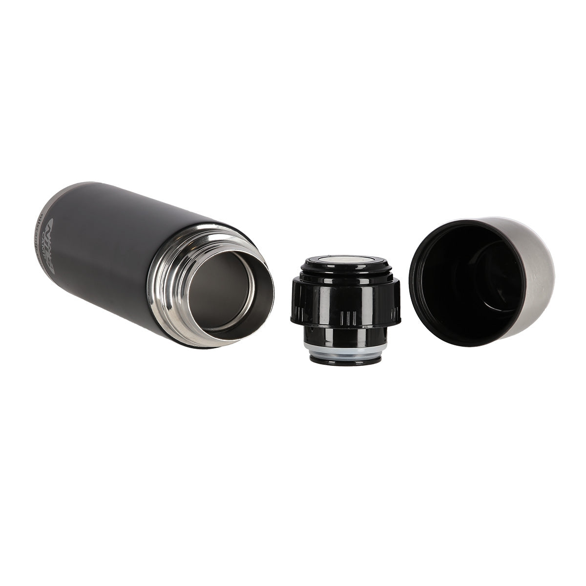 Black Thermos, Stainless Steel, 500ml