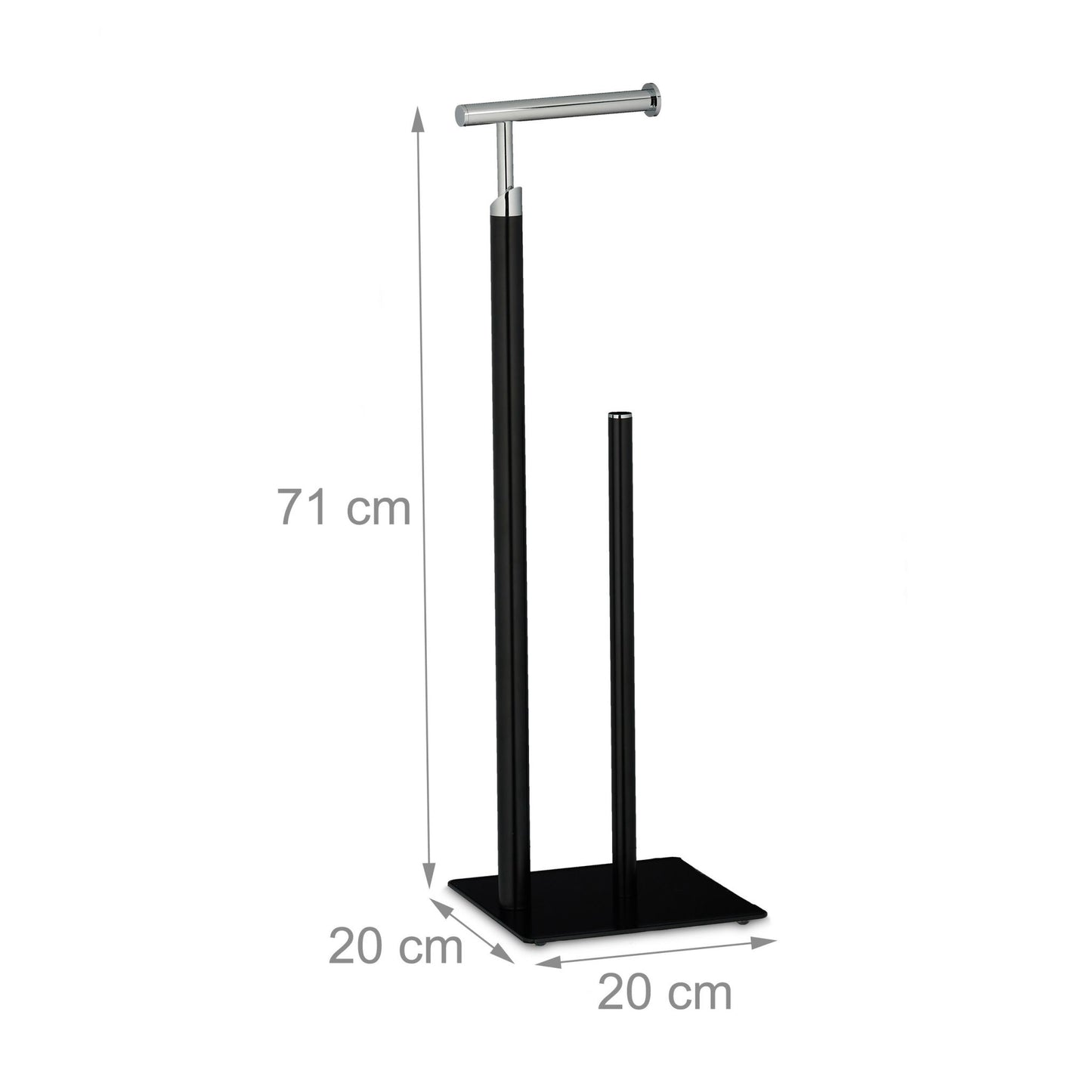 Black Toilet Paper Holder