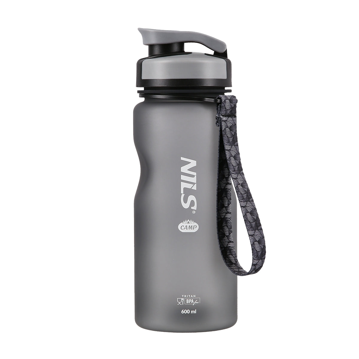 Black Tritan Water Bottle, 740ml Capacity