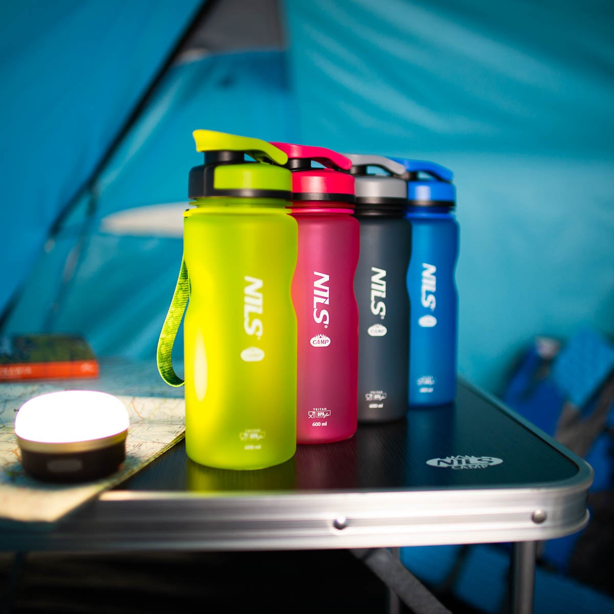 Black Tritan Water Bottle, 740ml Capacity