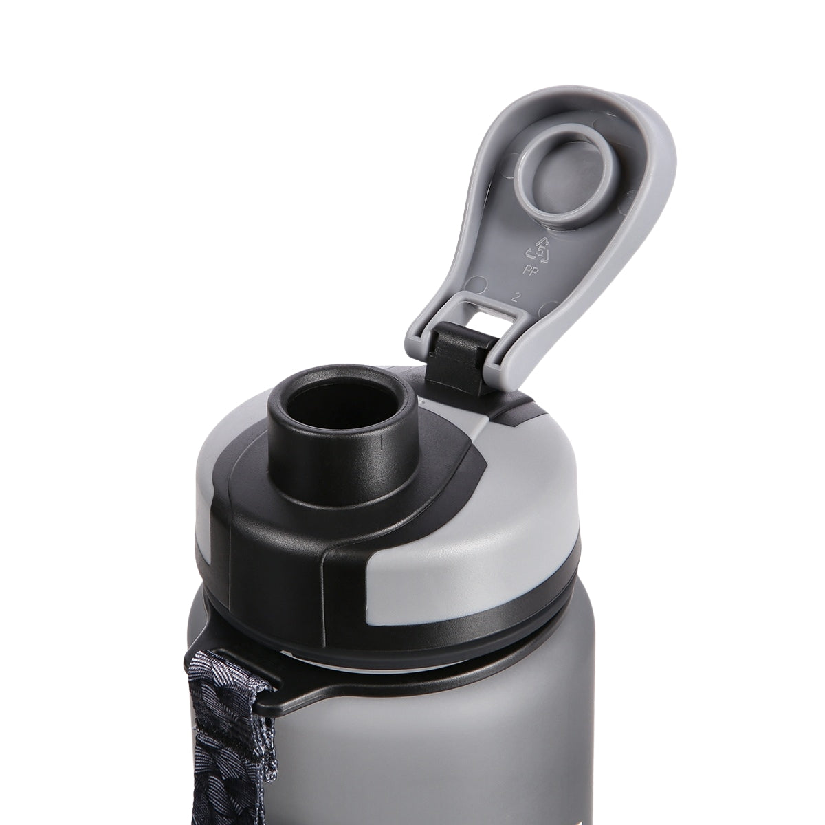 Black Tritan Water Bottle, 740ml Capacity