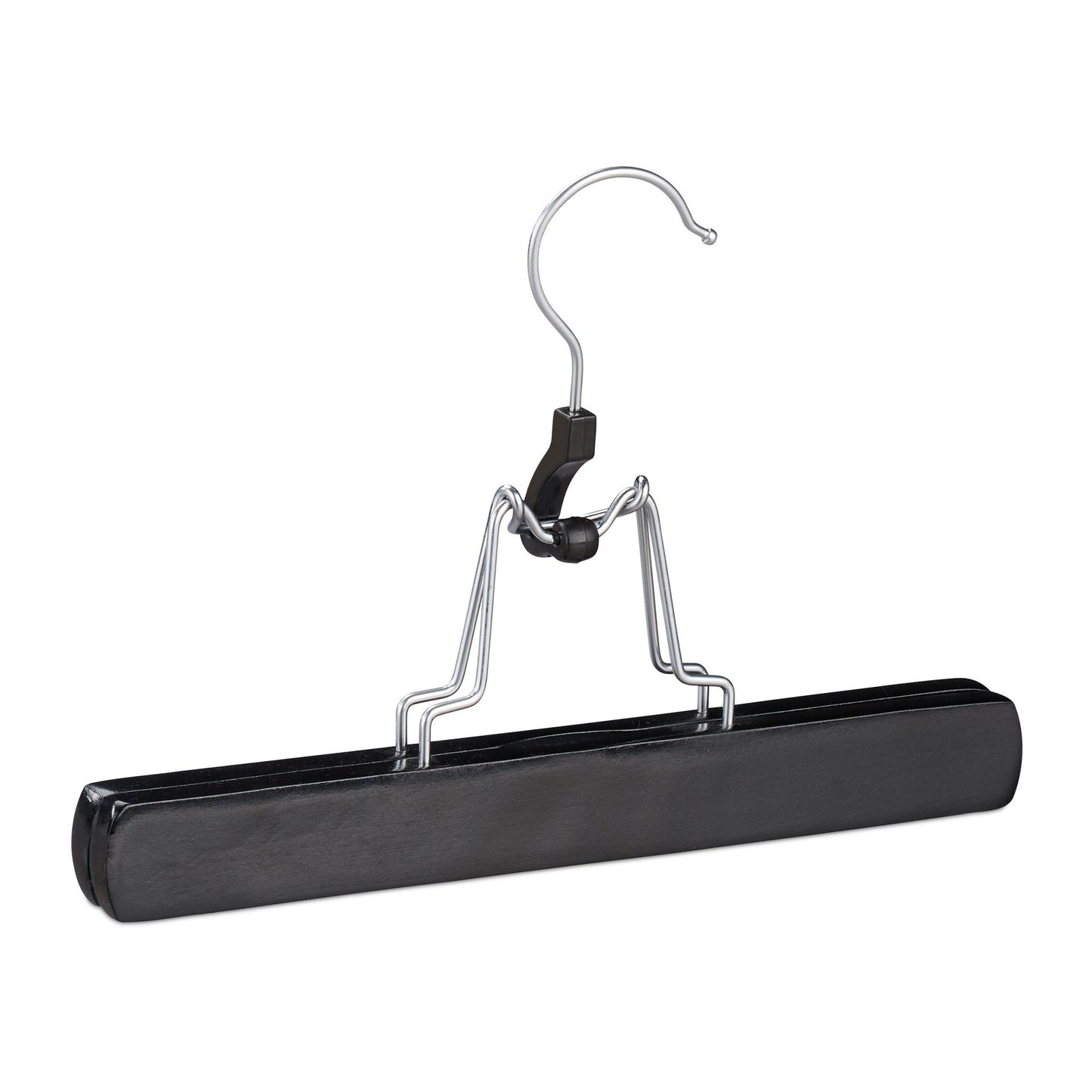 Black Trouser Hanger Pack of 12