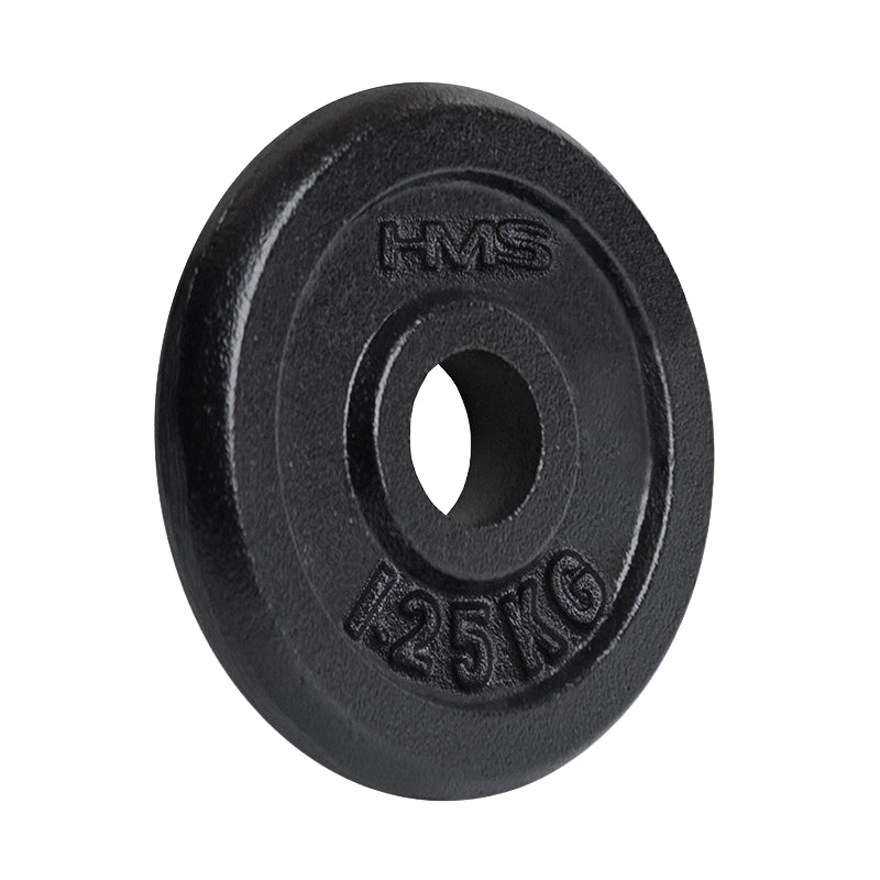 Black Weight Plate 1.25 kg – Durable Fitness Equipment