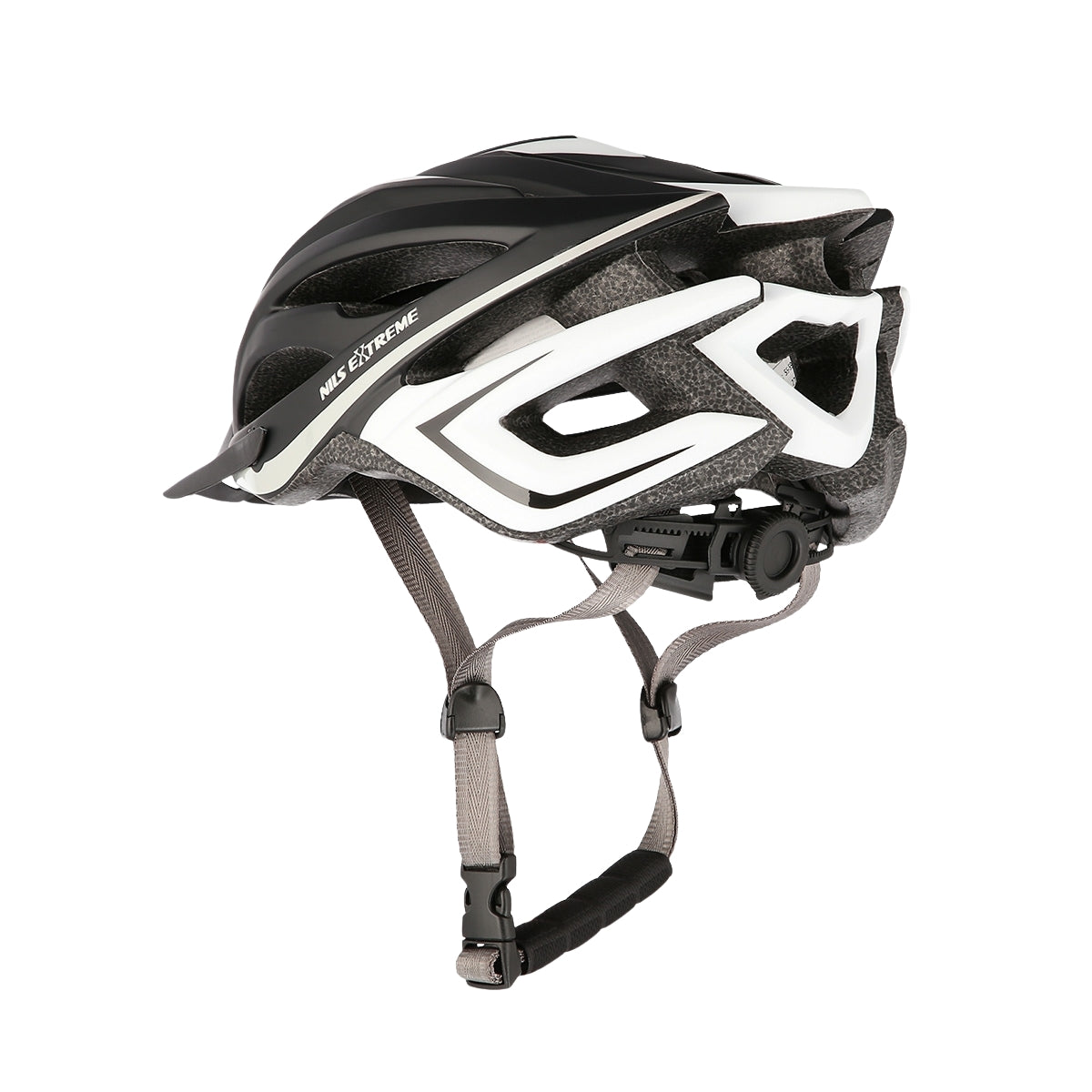 Black-White Helmet, Size M (53-58cm)