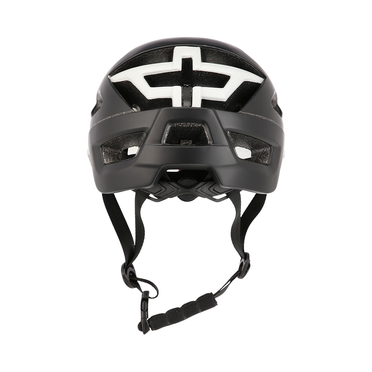 Black-White Size M (53-58 cm) Cycling Helmet