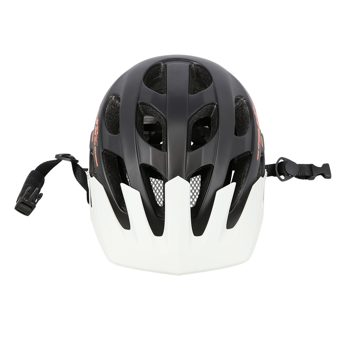 Black-White Size M (53-58 cm) Cycling Helmet