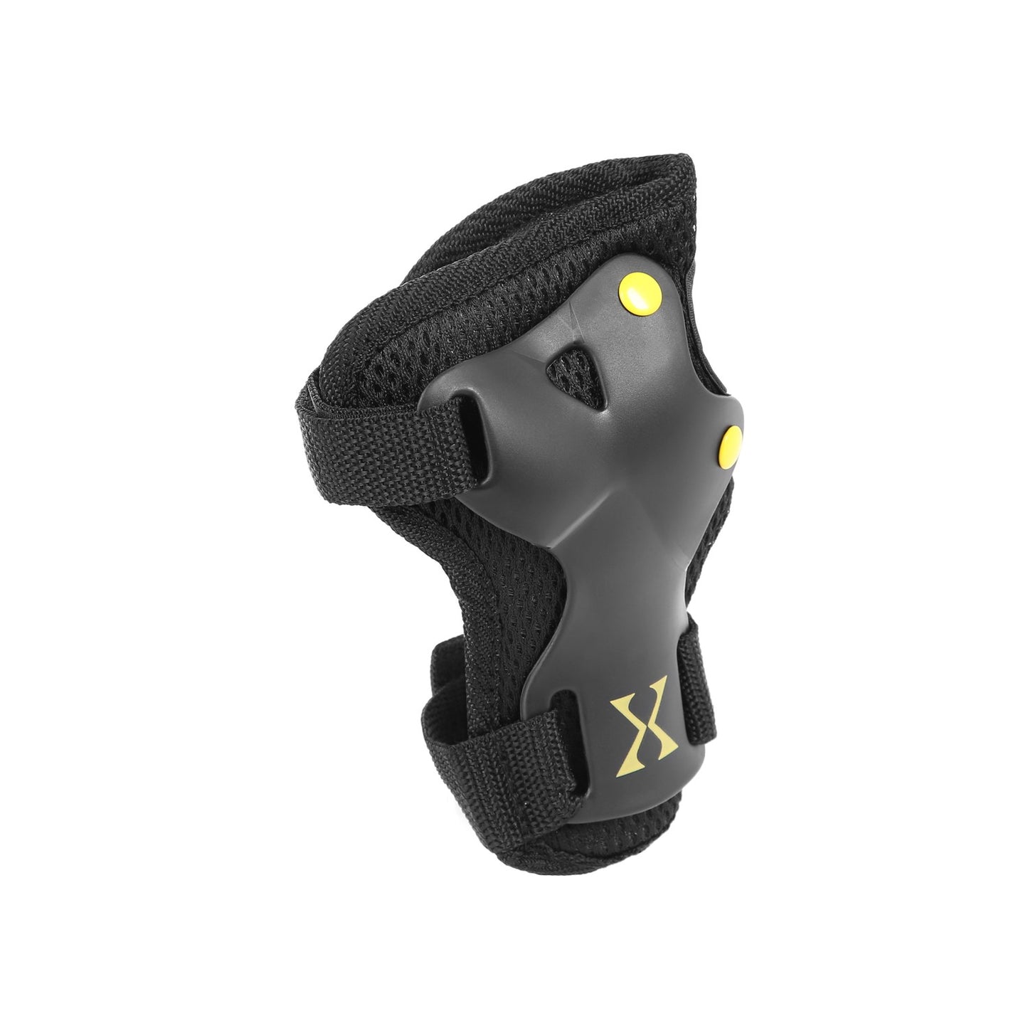 Black-Yellow H320 Size L Protective Gear Set