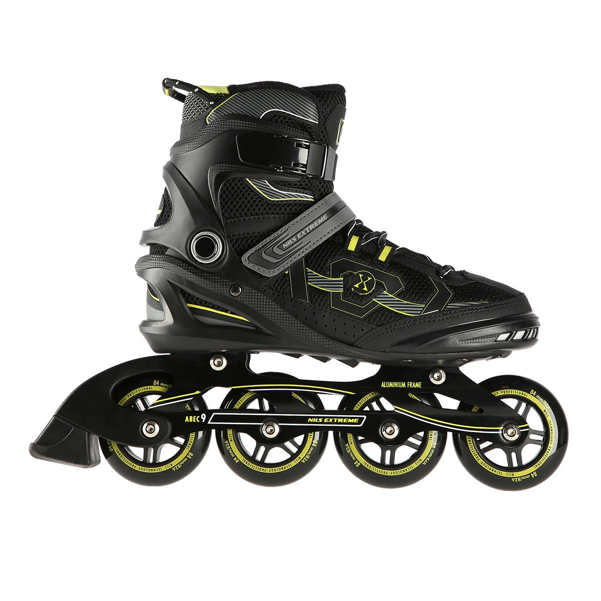 Black-Yellow Size 39 In-Line Skates