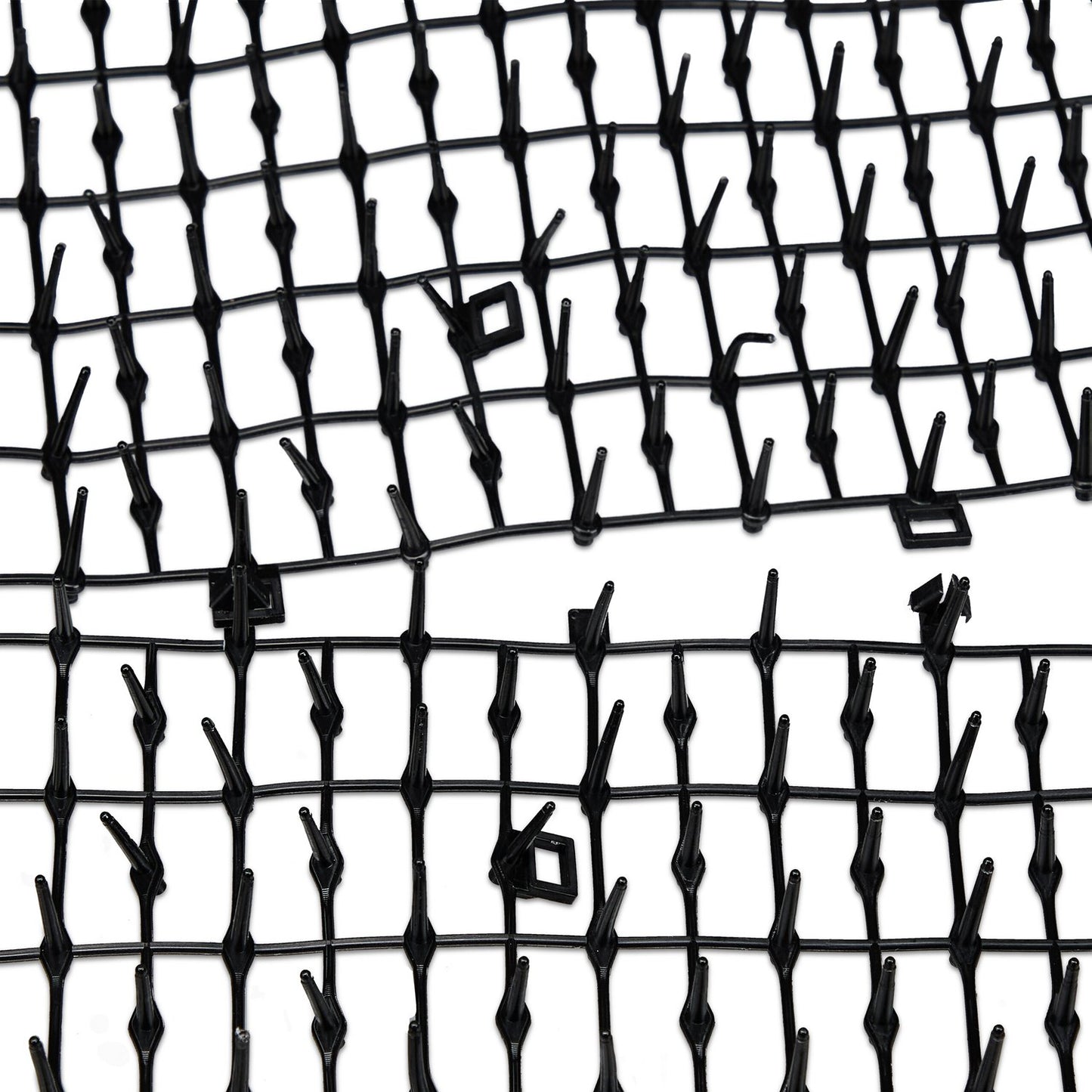 Black barbed wire