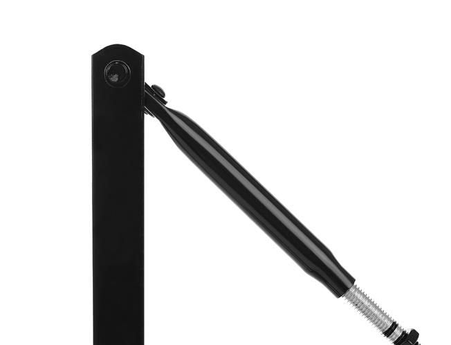Black door closer 40-60 kg