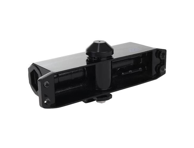 Black door closer 40-60 kg