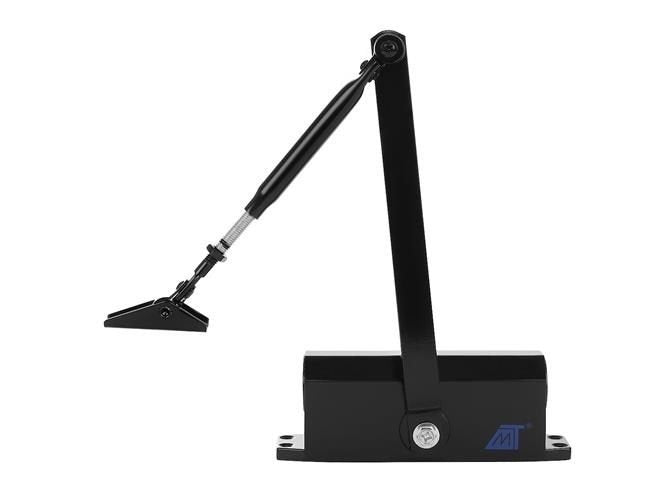 Black door closer 40-60 kg