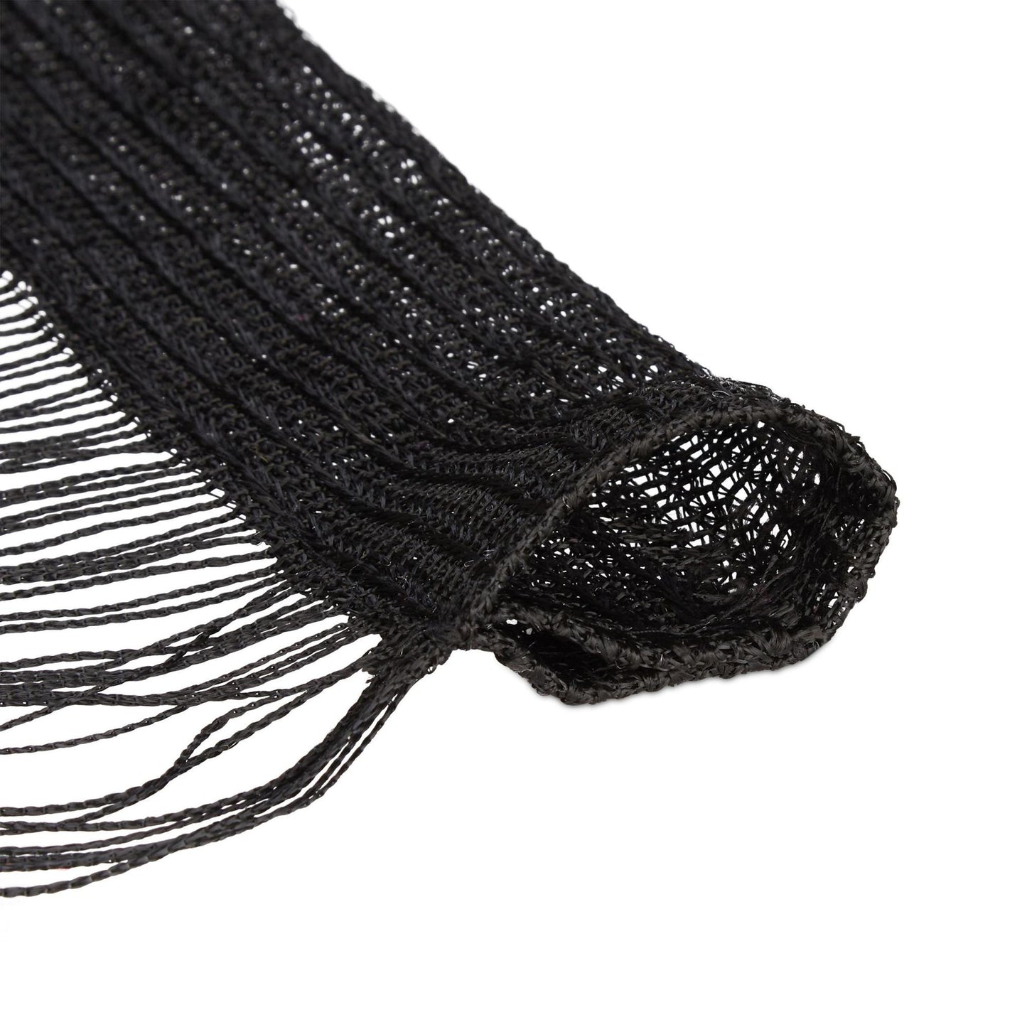 Black draperies