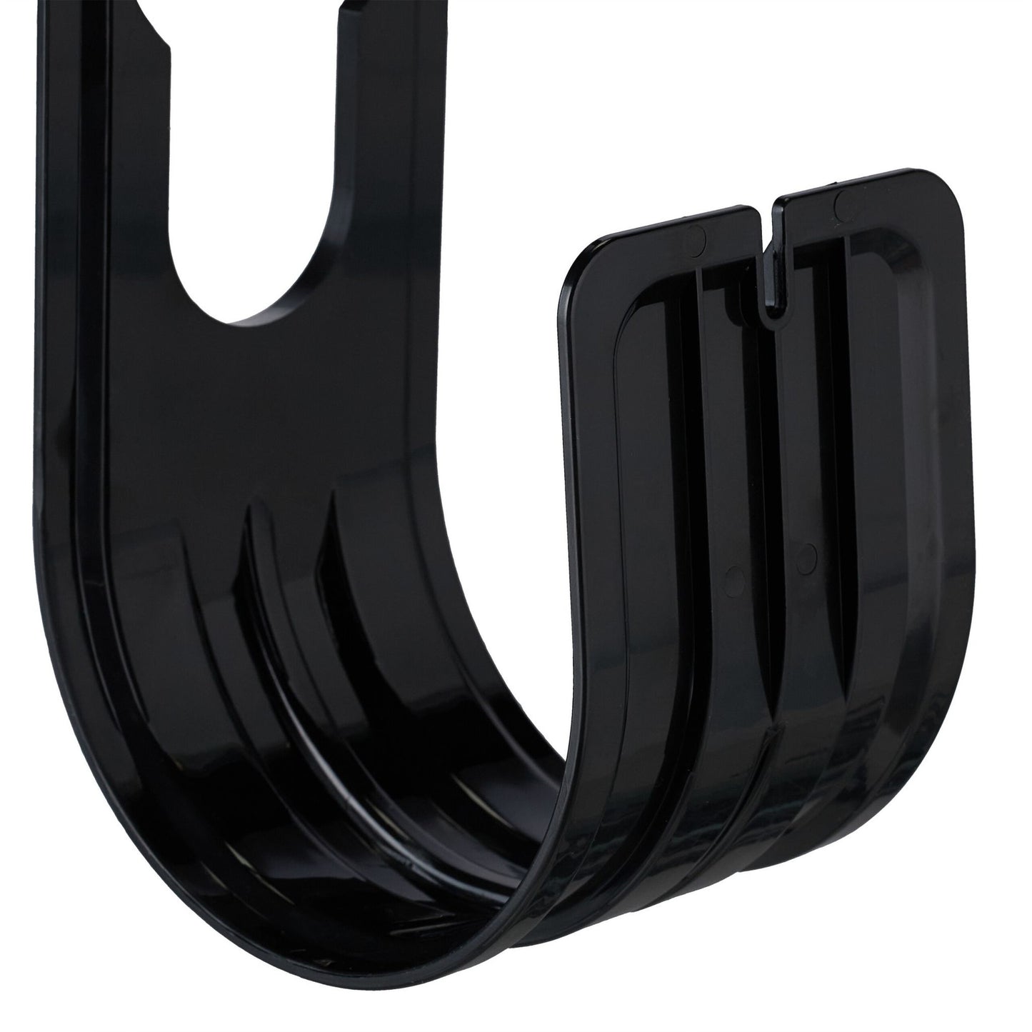 Black hose holder set of 4