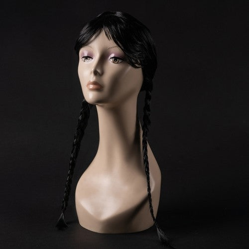 Black long wig for women P14833