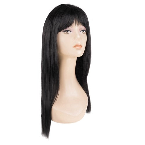 Black long wig for women P14833