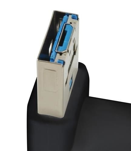 Black micro USB fan