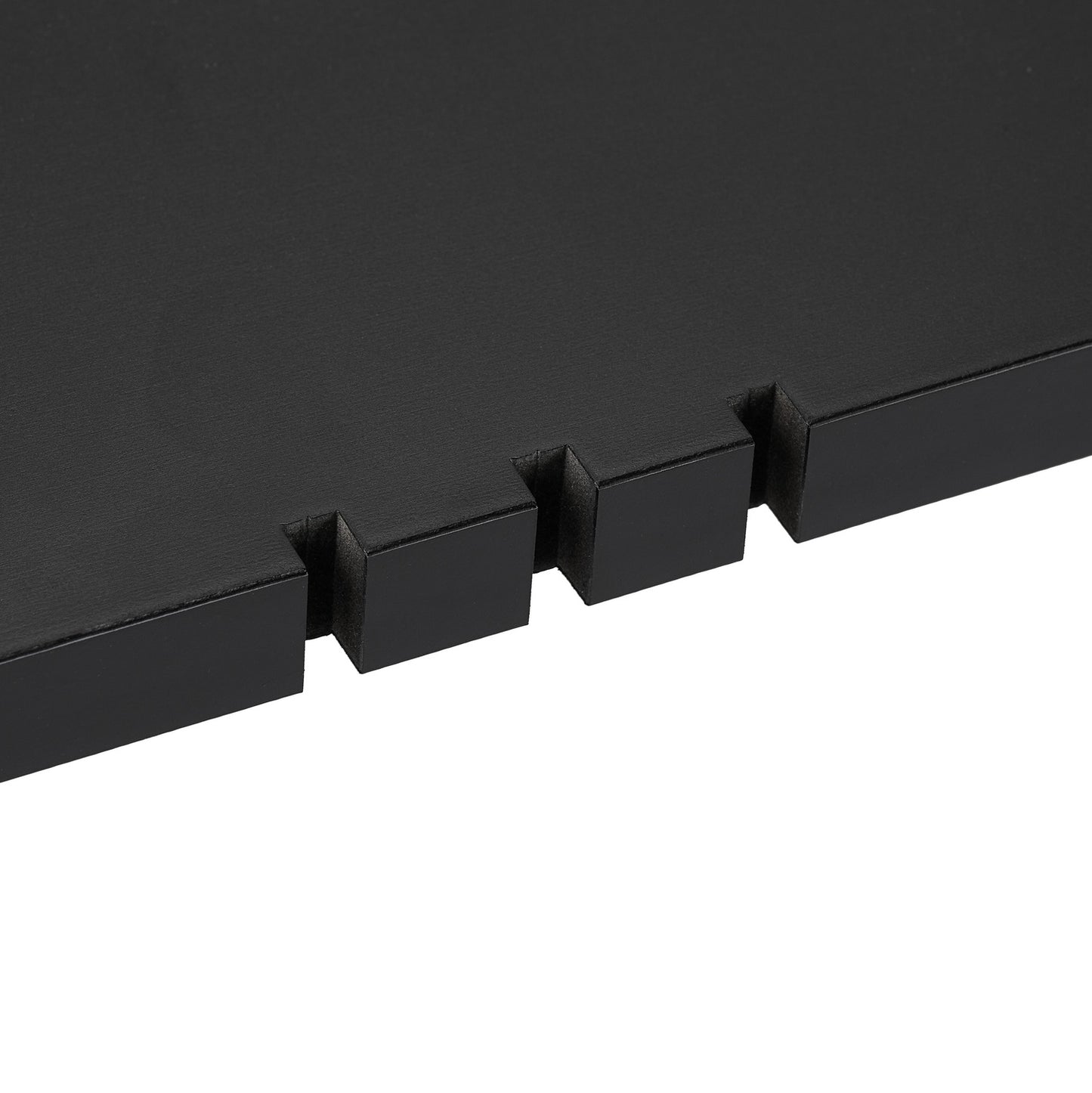 Black monitor stand for 2 monitors