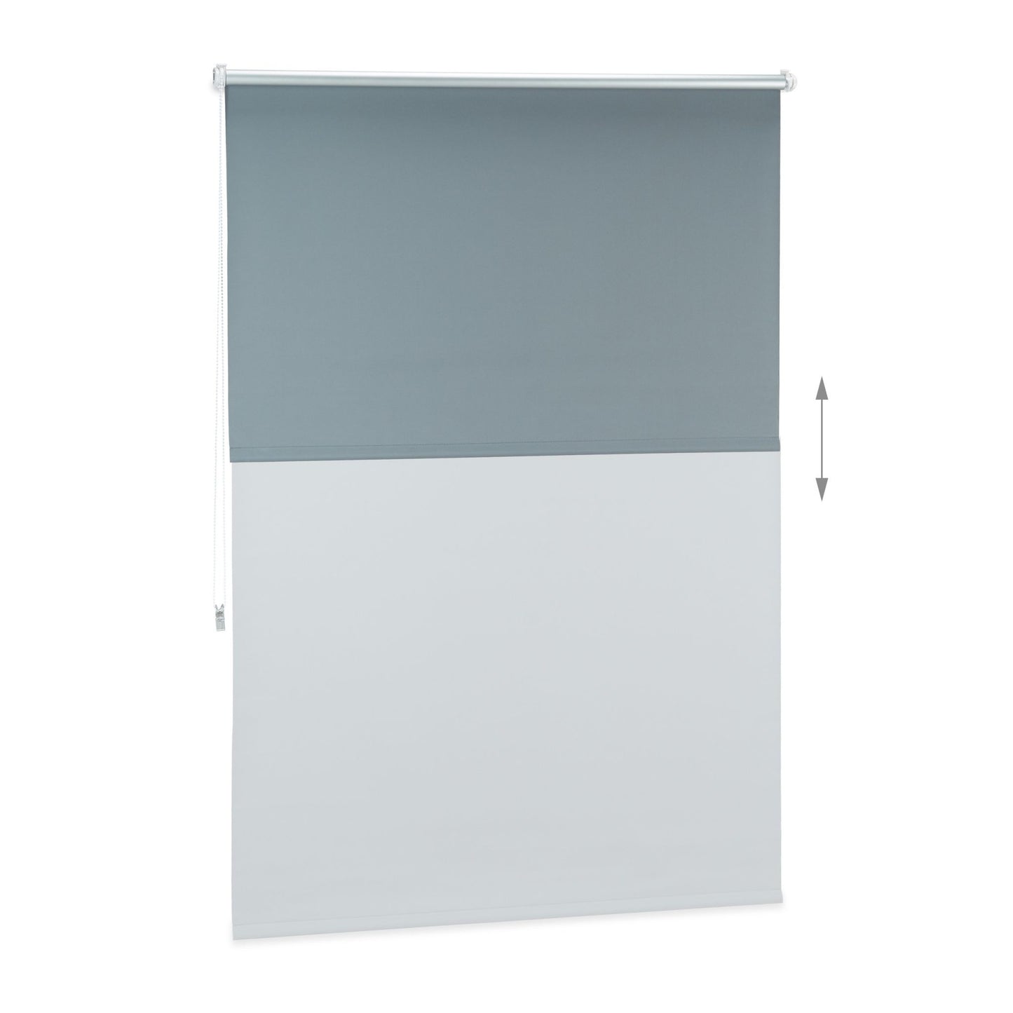 Blackout curtain gray 60 to 120 wide