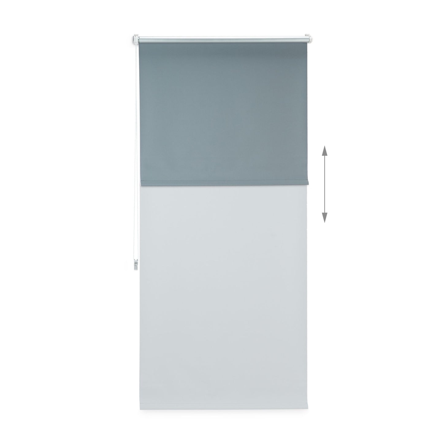 Blackout curtain gray 60 to 120 wide