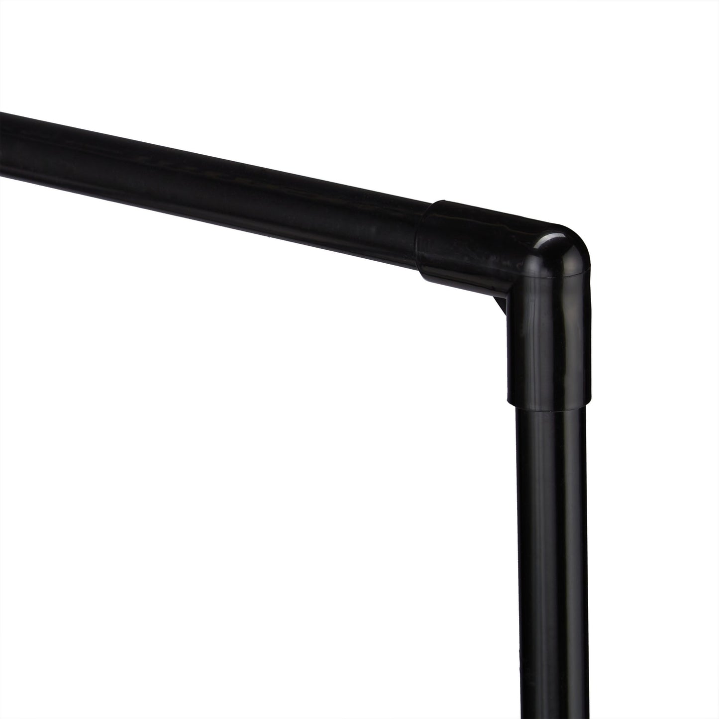 Black shoe shelf