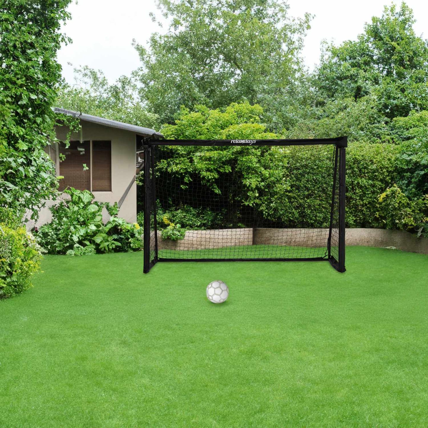 Black soccer goal 120 x 180 cm