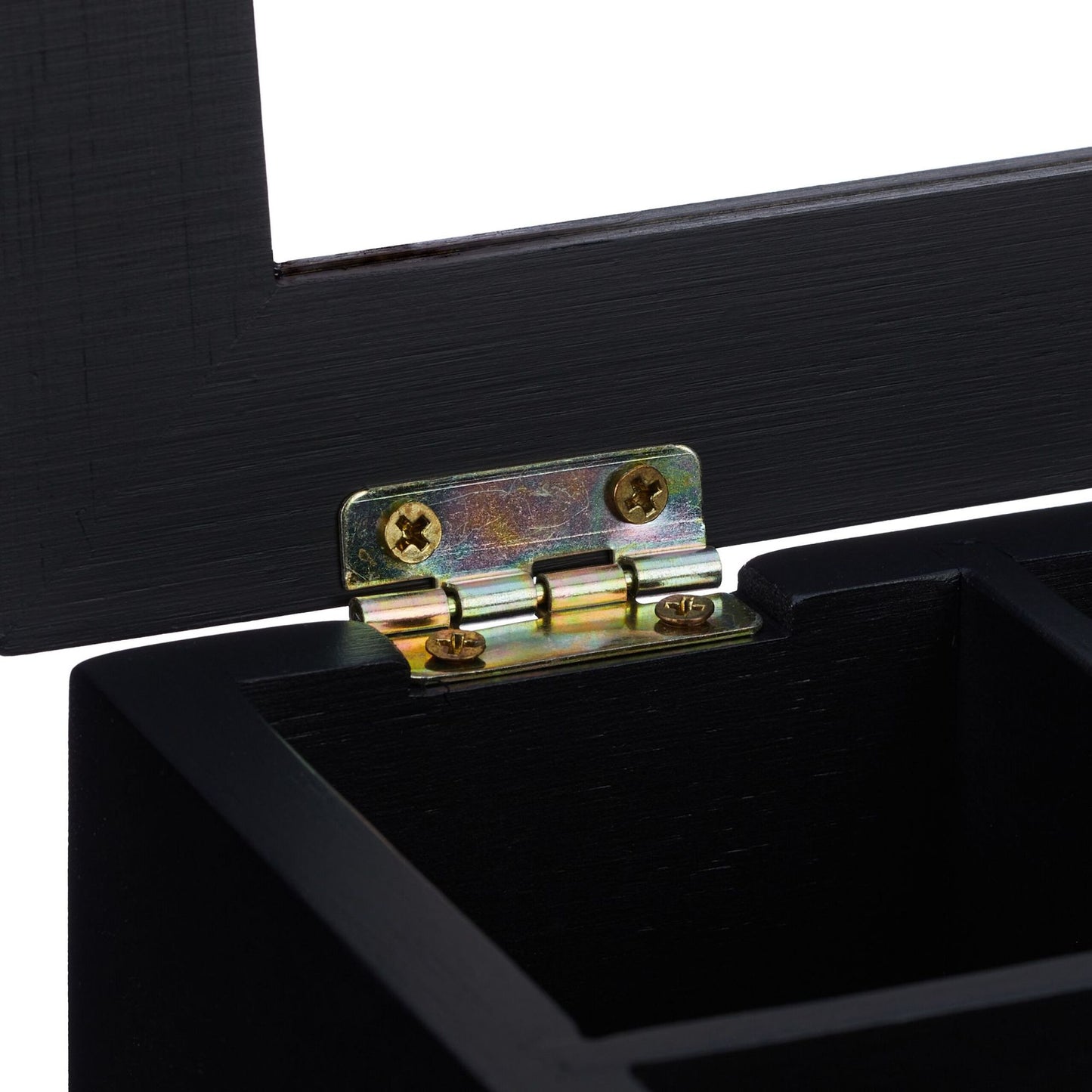 Black tea box with 6 compartments