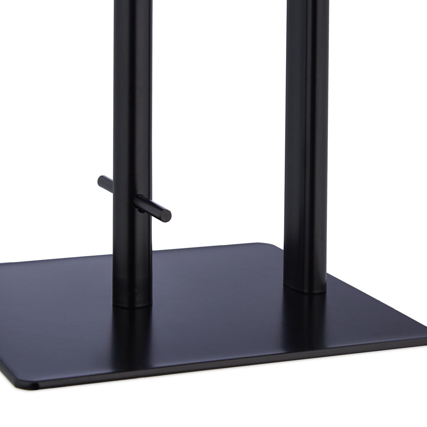 Black toilet paper holder