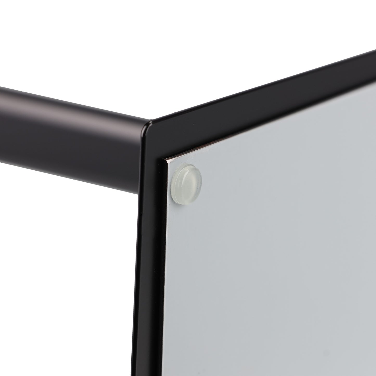 Black towel stand with 3 rails
