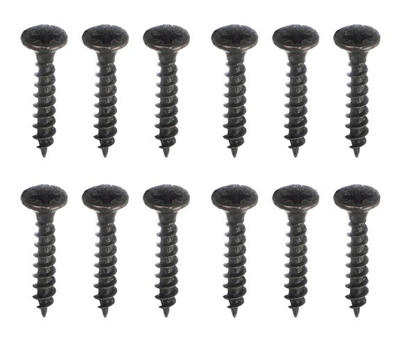 Black wall hanger - set of 5 pcs.