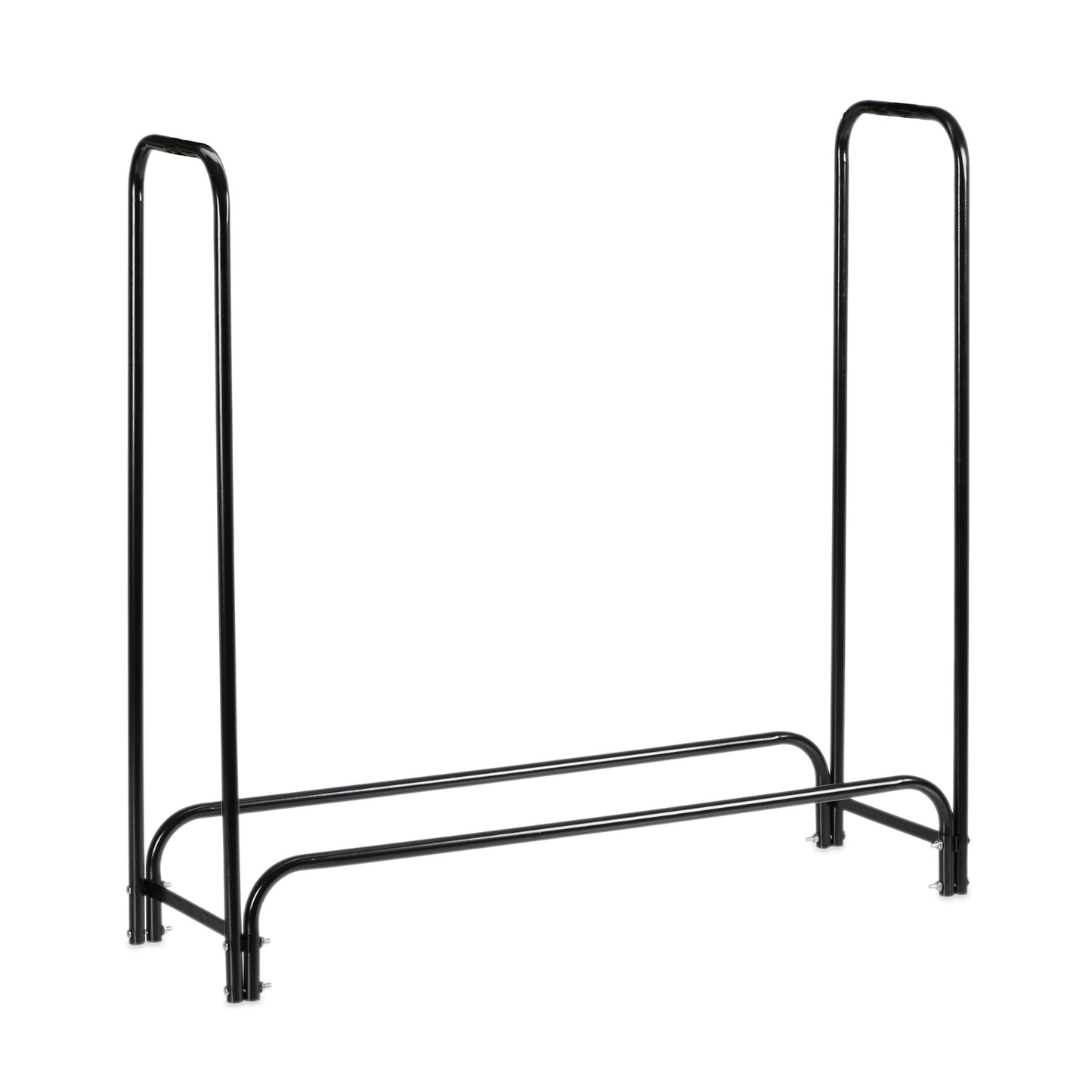 Black wood shelf with lid