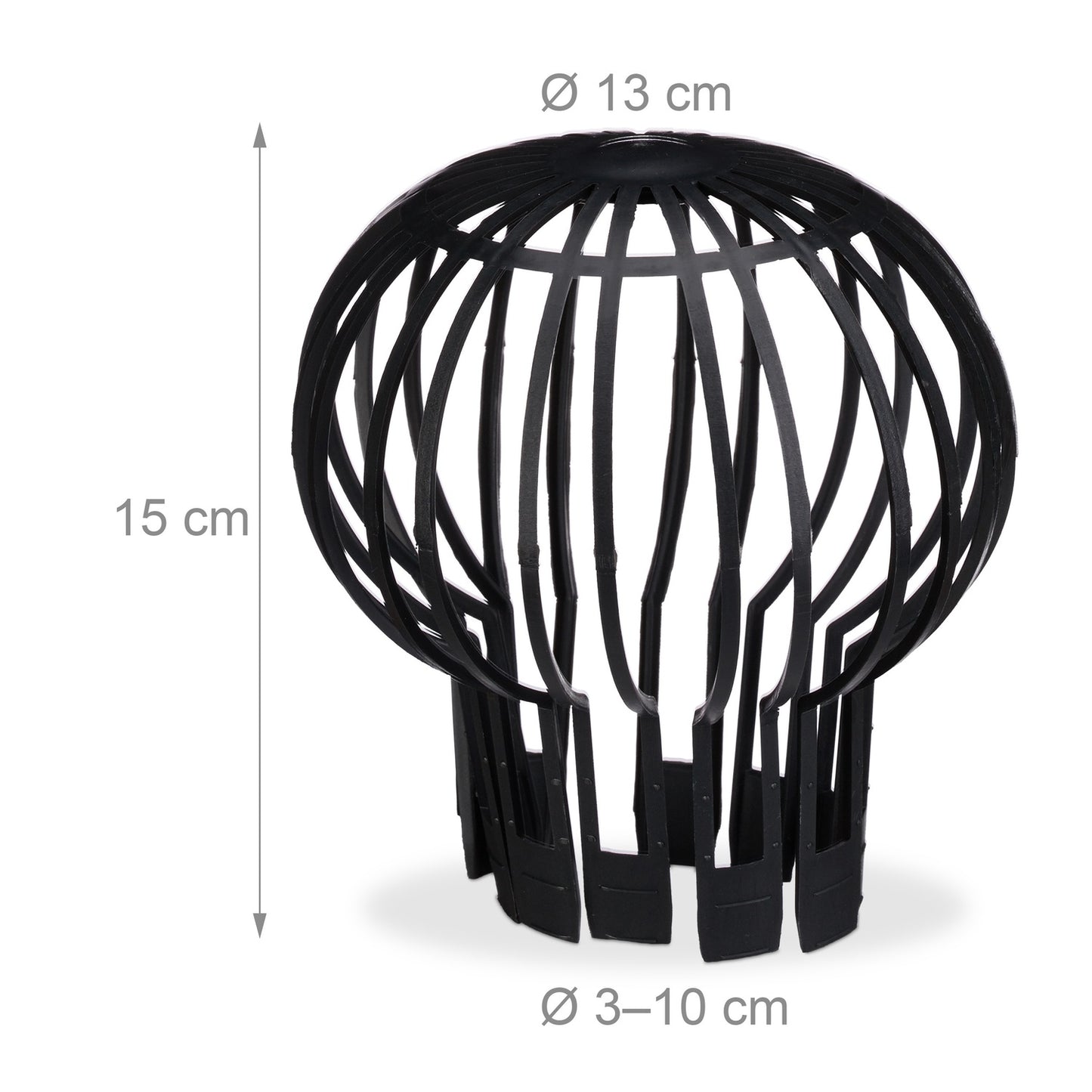 Blade stop for downpipe protection in a set of 4
