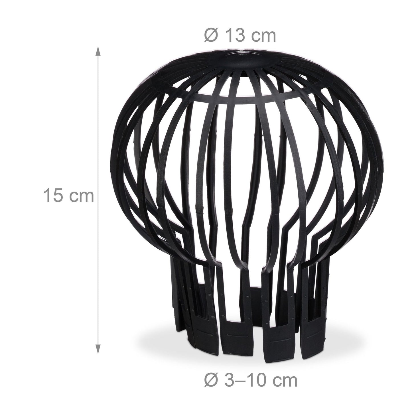 Blade stop for downpipe protection in a set of 4