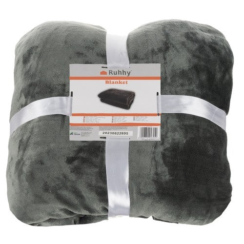 Blanket 1.6x2m - gray Ruhhy 22695