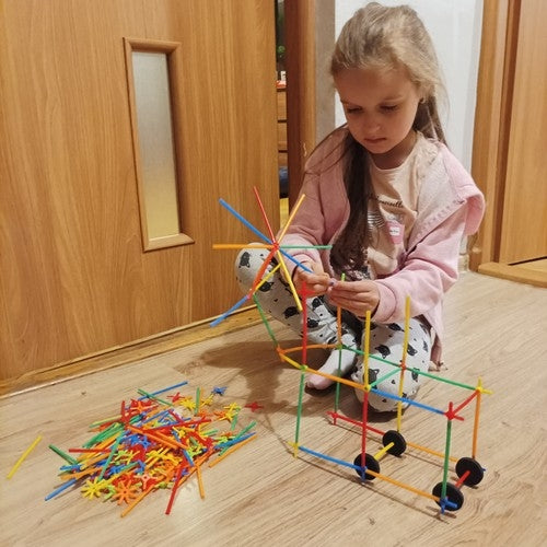 Blocks - straws - set of 238 pcs. 22416