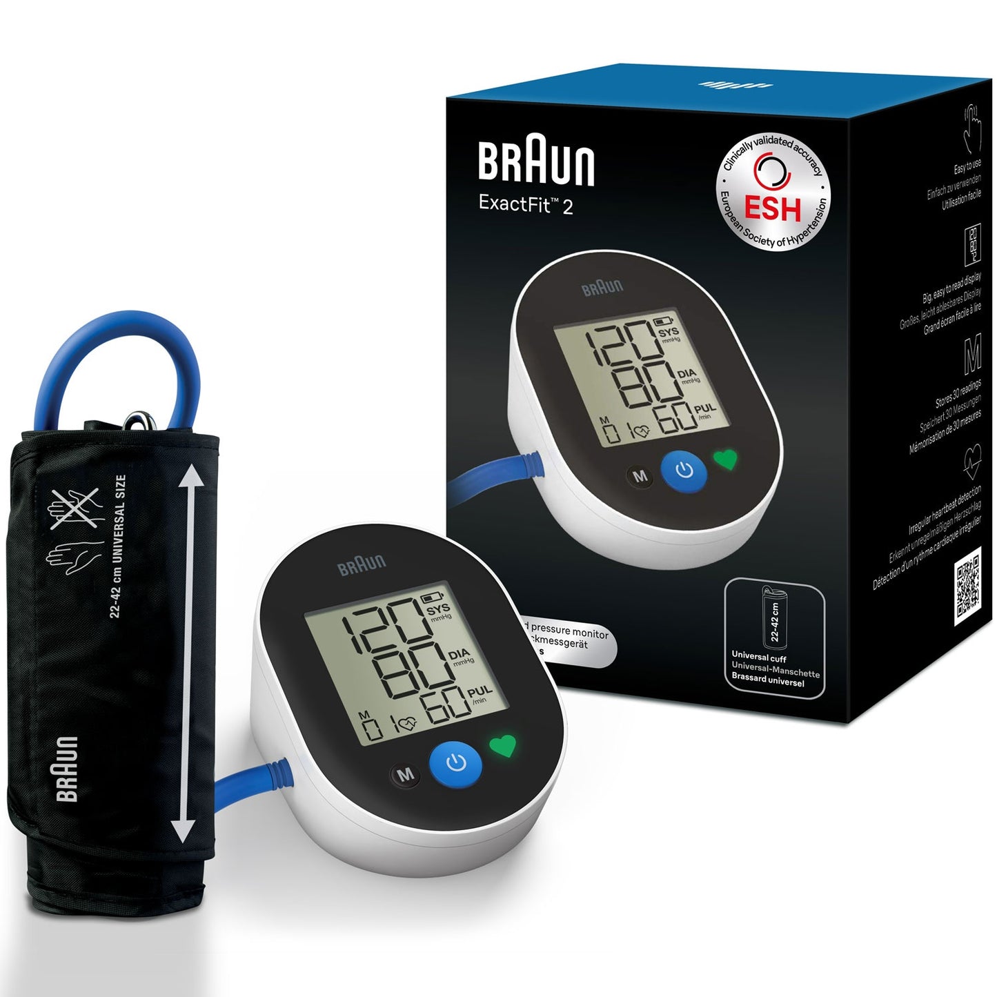 Blood pressure monitor Exact Fit 2