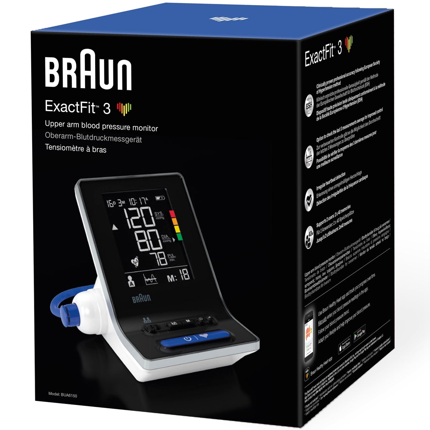 Blood pressure monitor Exact Fit 3 BUA6150WE