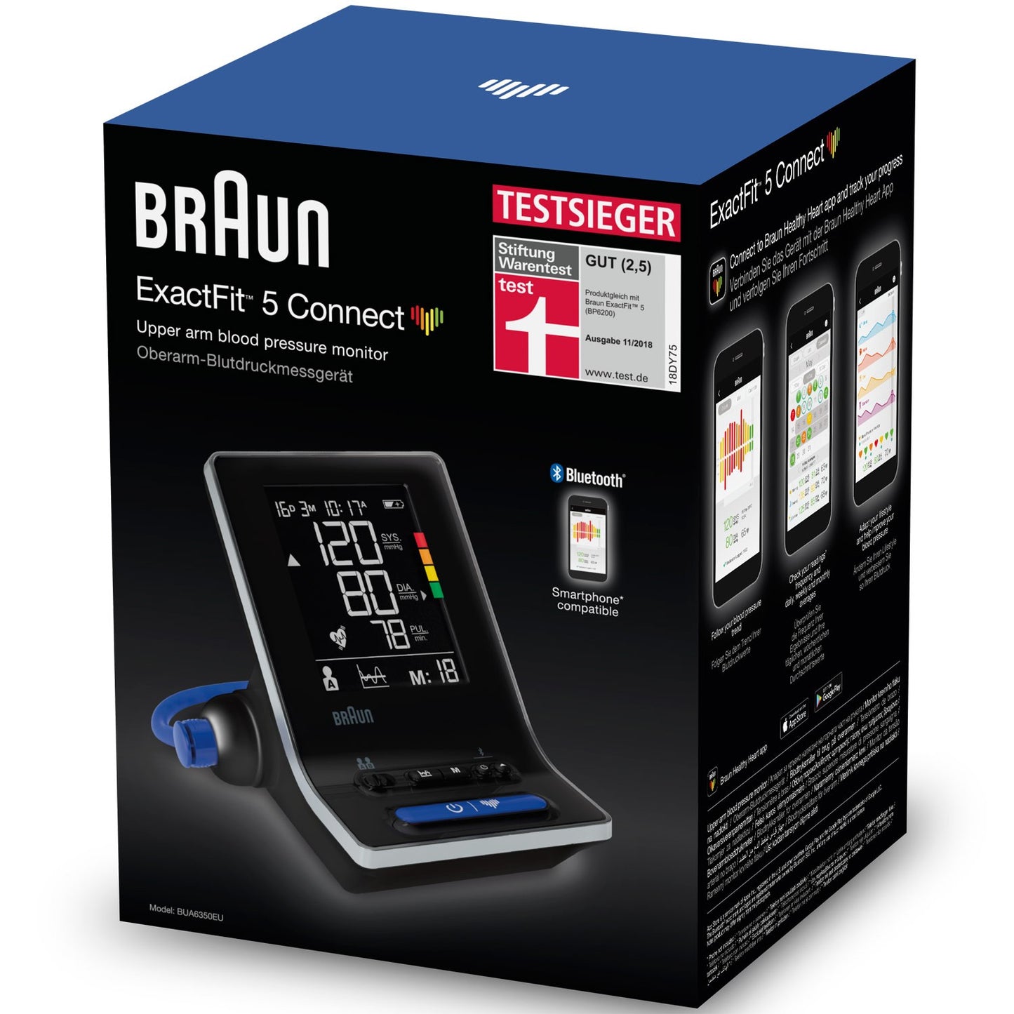Blood pressure monitor Exact Fit 5 Connect BUA6350