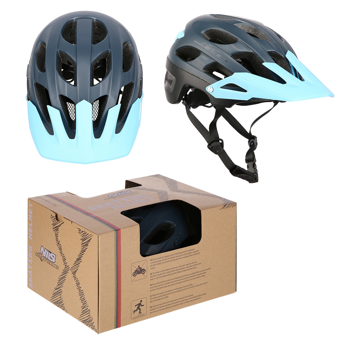 Blue Adult Helmet, Size L (55-61 cm)