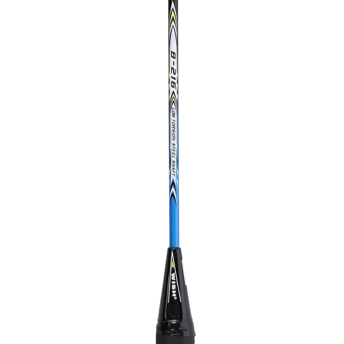 Blue Badminton Racket – Steel Frame, Lightweight