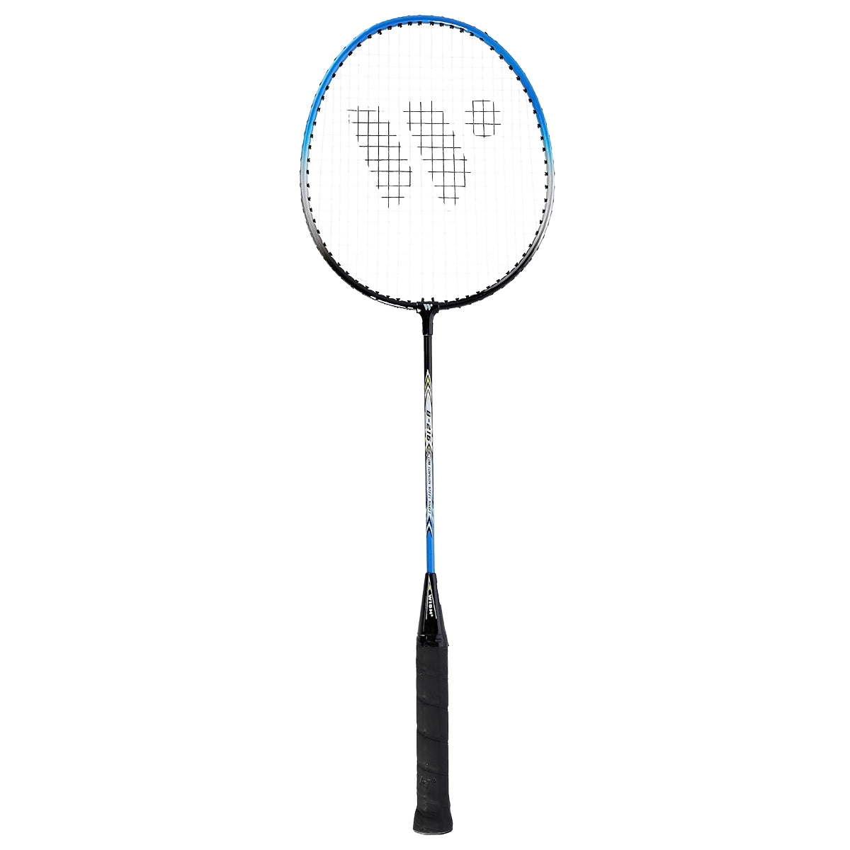 Blue Badminton Racket – Steel Frame, Lightweight