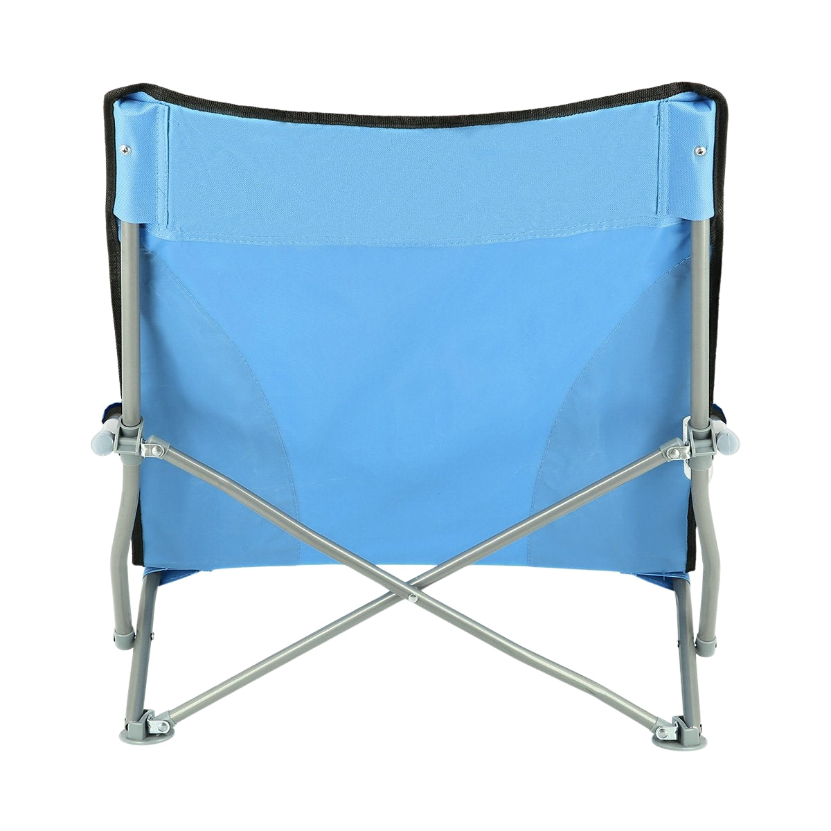 Blue Folding Beach Chair, Lightweight, Portable