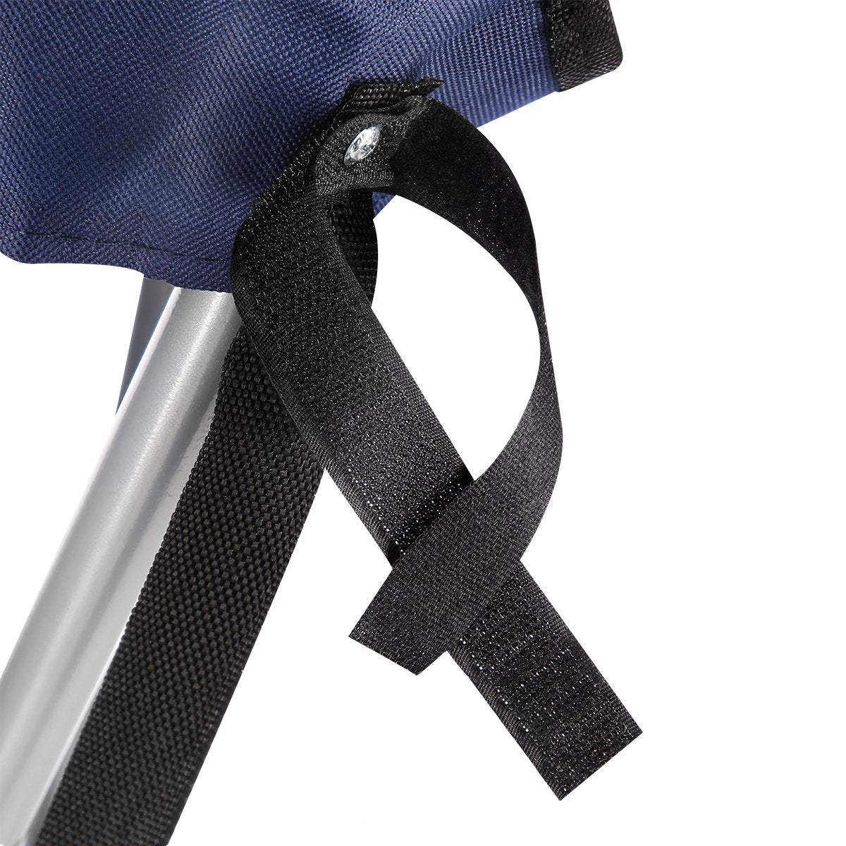 Blue Folding Camping Stool, Lightweight Portable Design