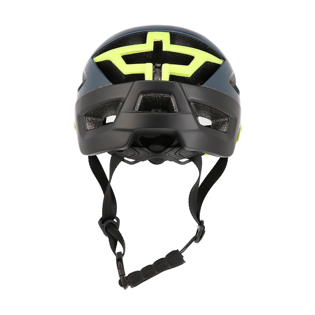 Blue-Green Bike Helmet, Size L (55-61cm)