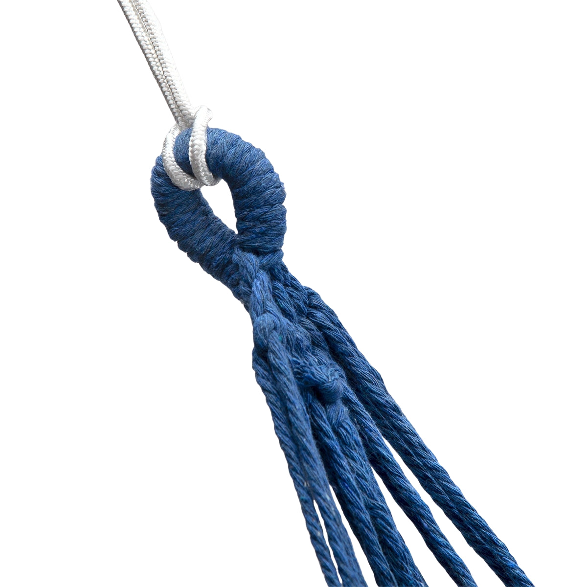 Blue-Green Hammock, 120cm Wide, Cotton-Poly Blend